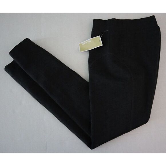 Michael Kors SF53A74P73 Women Sz S Derby Gray Basics Stretch Pants Leggings - Picture 8 of 9